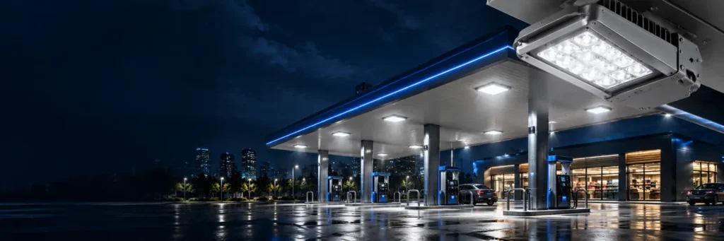 LED LUMINARIA PARA GASOLINERA